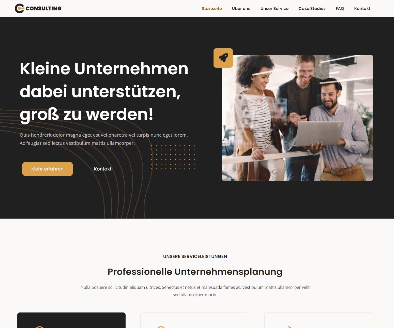 Consulting und Beratung