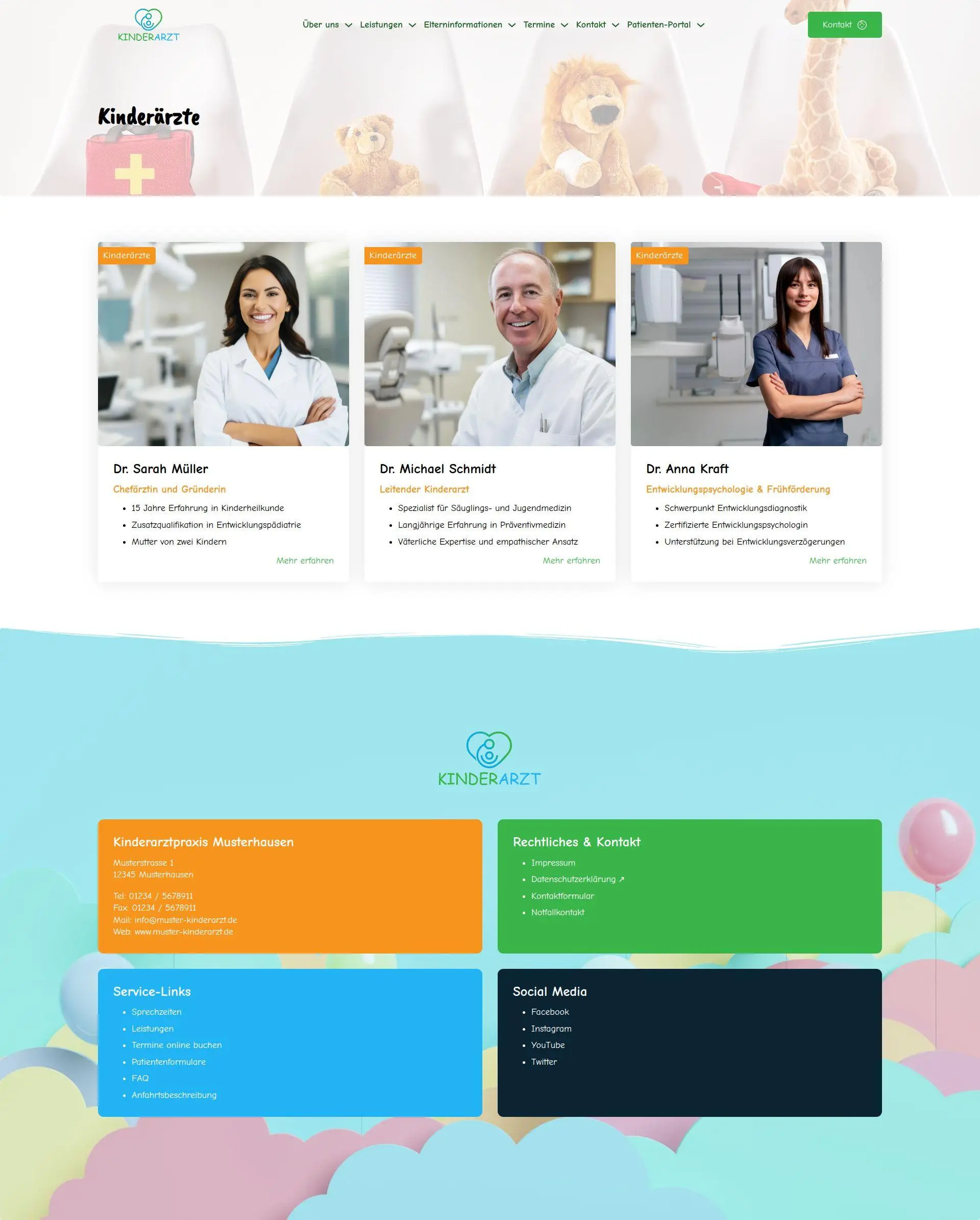 Kinderarzt Musterwebsite1 Kinderarzt Musterwebsite1