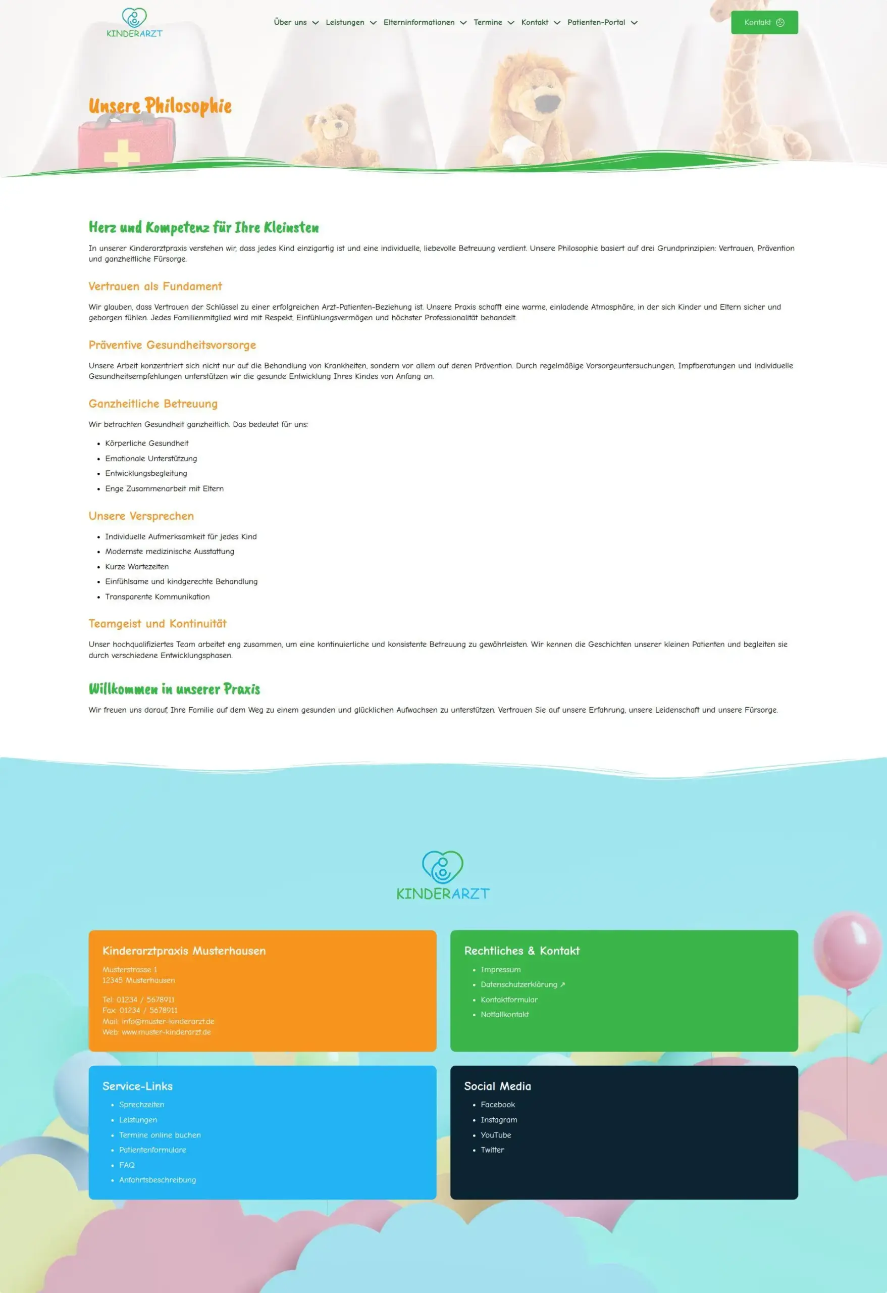 Kinderarzt Musterwebsite2 Kinderarzt Musterwebsite2
